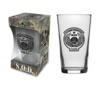 Stormtroopers Of Death S.O.D Alato Logo Birra Vetro