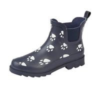 StormWells Stivali di Gomma Impronte di Zampa Donna (DF2143)