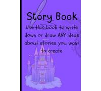 Story Book (Drawing Only): A sketchbook for bringing your story ideas, characters, and worlds to life