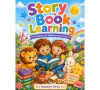 Story Book Learning: Fun Stories for Kids with Lessons About Kindness, Sharing, Friendship, and Good Choices