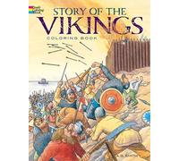 Story of the Vikings Coloring Book