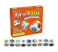Story Time Dice, 9x Icon Storytelling Cubes, Creative Family Game Set, 54 Image Dice for Imaginative Play, Brain Boosting Activity, for Kids, Adults, Parties, Travel, Classroom, Home