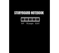 Storyboard Notebook 16:9 110 pages 8,5x11: Storyboard Thumbnail Sketchbook for Animators, Directors, Filmmakers, Storyboard Artist, TV Producers, Previs Artist, Cinematographer & Conten