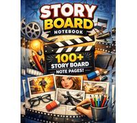 Storyboard Notebook.: Creative Storyboarding Journal for Filmmakers, Animators, Writers, and Content Creators to Plan Scenes, Shots, and Visual Stories.