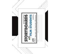 Storyboard Notebook for Film Students: Wide-Frame Layout for Shot Planning and Visual Storytelling