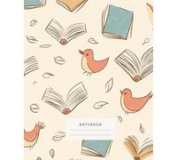 Storybook Birds Notebook: Unleash your creativity with this Charming Birds & Books Notebook, designed to bring joy to your writing