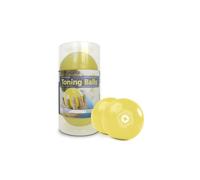 Stott Pilates Palla tonificante, Confezione da 2 - 0,9 Kilogram Limone