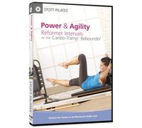 STOTT PILATES Potenza e agilità: Reformer Intervals on the Cardio - Tramp Rebounder,bianco|beige|rosso|blu|nero|marrone
