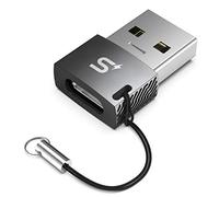 Stouchi Adattatore da USB C a USB(1-Pack),Convertitore da USB 2.0 di tipo C femmina a A maschio,Ricarica Rapida e Adattatore OTG di Sincronizzazione Dati per Phone 11/12Pro Max,Samsung Galaxy S20/S21