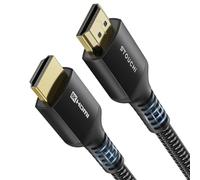 Stouchi Cavo 8K 3 m, Ultra HD 48Gbit/s Alta Velocità 8K60hz 4K120hz 144Hz 165Hz RTX, DSC eARC Dynamic HDR10 4: 4: 4 HDCP 2.2&2.3 Dolby,HDMI 2.1 Compatibile con TV/PS5/Xbox Nero