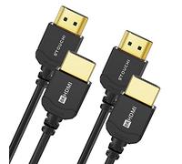 Stouchi Cavo HDMI 2.1 ultra sottile 8K 0,5M, Hyper Slim HDMI 2.1, cavo HDMI estremamente flessibile, supporta 10K 8K120 4K120 144 Hz, eARC HDR10 4:4:4 HDCP 2.2&2.3 Dolby compatibile con PS5/Xbox 2
