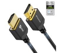 Stouchi Cavo HDMI® ad altissima velocità Sottile 8K 1.5M,Hyper Slim,Cavo HDMI 8K Estremament Flessibile,Supporta 10K 8K120 4K120 144 Hz,eARC HDR10 4:4:4 HDCP 2.2&2.3 Dolby Compatibile con PS5/Xbox/LG