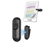 Stouchi Remote Control Page Turner per Kindle Paperwhite Accessori Colorsoft Oasis Scribe eReader 2 in 1 Magnetic Kindle Clicker Leggero per Kindle iPad Tablet con cinturino da polso-Nero