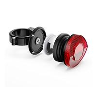 Stouchi Supporto per bicicletta, supporto nascosto per Apple, riflettore posteriore per bicicletta, supporto per reggisella da 25,4 mm-31,8 mm, antifurto per bici da strada, mountain