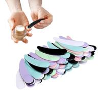 STOUCLA Mini spatola cosmetica, cucchiaio per maschera cosmetica, cucchiaio per crema, per maschere viso, lozioni, detergenti viso, idratanti, 200 pezzi, 6 colori