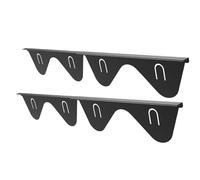 Stove Crevice Covers - Flessibile Stove Crevice Guards | 2 X Stainless Kitchen Counter Crevice Cover - Lunghezza flessibile 13,8 - 27,5 pollici Cooking Oven Table Filler for Commercial