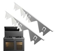 Stove Crevice Covers, Stainless Steel Counter Gaps Filler, Adjustable Counter Filler for Kitchen, Cooking, Oven and Table Protection, 27.56x3.94x0.79 Inches