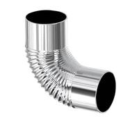 Stove Pipe | 90-Degree Elbow Burner Extension,Stove Vent Pipe - for Camping, Garden, Backyard, House, Fireplace, BBQ, Picnic, Grilling, Burning