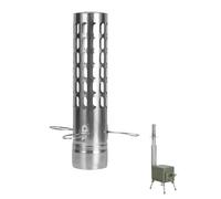 Stove Pipe Arrestor - Stainless Steel Chimney Cover Stoves Rain Cap - Seamless Integration Heat Resistant Protective Chimney Topper Sttove Accessory For Wood Stoves Camping