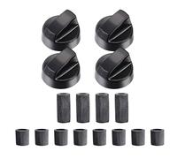 Stove Top Control Knobs - Electric Stove Knob | Abs Control Knob Chrome Finish Replacer | Electric Range Stove Oven | Stove Control Knobs Electric Range | Burner Electric Stove For Electric Cooktop
