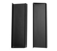 Stove Top Magnetic Shelf for Kitchen Organization, 15-29.5in Retractable Rack Over The Stove, Deep Organizer with Border All Around for Kitchen (Thickness 0.6mm / 0.02in)