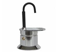 Stovetop Espresso Maker 1 Tazza Corpo in Alluminio Mini Caffettiera Portatile