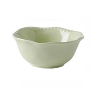 Stoviglie in Ceramica Ciotola Piatto Set Di Riso Cena Casa Snack Colazione Dessert Nido D'uccello Insalata Frutta Gelato Zuppa Pasta (Ciotola da 6 pollici,Verde)