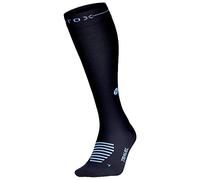 STOX Energy Calze da viaggio per donna - Calze premium a compressione - Anti TVP - Trombosi da viaggiatore - Prevengono le gambe gonfie e stanche - Blu marino - S