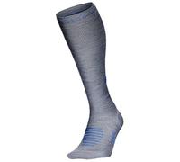 STOX Energy Socks - Calze da viaggio per donna - Calze premium a compressione - Anti TVP - Trombosi da viaggiatore - Prevengono le gambe gonfie e stanche - Grigio - M