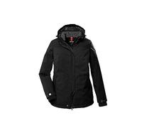 STOY Giacca funzionale da donna con cappuccio rimovibile - Taglie grandi STW 9 WMN JCKT, nero, 44, 39795-000