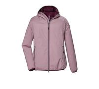STOY Giacca funzionale da donna, impermeabile, con cappuccio, misura grande, STS 18 WMN JCKT, rosa cipria, 50, 43139-000