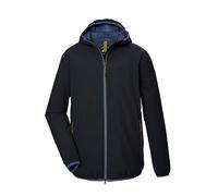 STOY Giacca funzionale impermeabile da uomo, con cappuccio, taglie grandi, STS 19 MN JCKT, blu scuro, 4XL, 43140-000