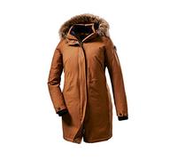 STOY Wmn Prk C, Parka Funzionale con Cappuccio Rimovibile Donna, Curry Scuro, 50