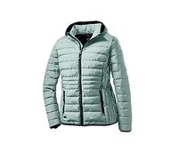 STOY Wmn Quilted Jckt B Giacca da donna in effetto piumino con cappuccio rimovibile