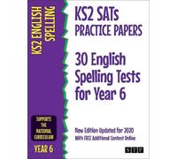 STP Books KS2 SATs Practice Papers 30 English Spelling Tests for Yea (Tascabile)