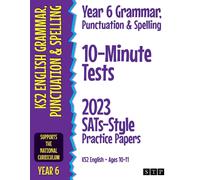 STP Books Year 6 Grammar, Punctuation & Spelling 10-Minute Tests (Tascabile)