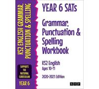 STP Books Year 6 SATs Grammar, Punctuation and Spelling Workbook KS2 (Tascabile)