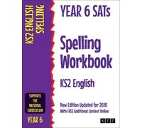 STP Books Year 6 SATs Spelling Workbook KS2 English (Tascabile)