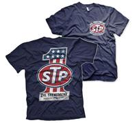 STP Licenza Ufficiale American No. 1 Uomo Maglietta (Blu Scuro), Medium