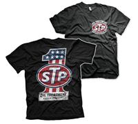 STP Licenza Ufficiale American No. 1 Uomo Maglietta (Nero), Medium