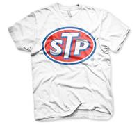 STP Licenza Ufficiale Classic Logo Uomo Maglietta (Bianca)