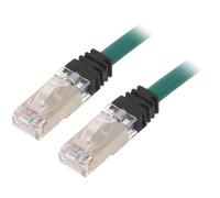 STP6X1MGR Patch cord S/FTPTX6A™ 10Gig 6a Line Cu LSZH verde L: 1m 26AWG PANDUIT