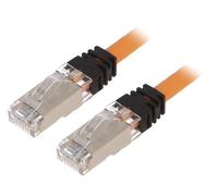 STP6X1MOR Patch cord S/FTPTX6A™ 10Gig 6a Line Cu LSZH arancione L: 1m PANDUIT