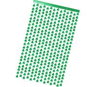StPatricks Day PET Banner Shinys Clovers Curtain PET Hangings Ghirlande Verde Shamrocks PET trifogli trifogli