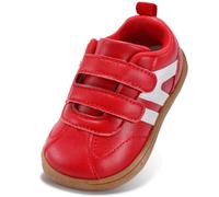 STQ KIDS Barefoot - Scarpe sportive per bambine, alla moda, classiche, rispettose, antiscivolo, primi passi, antiscivolo, con caduta zero, per attività all'aperto, morbide, per il miglior regalo