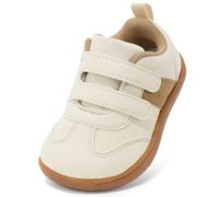 STQ KIDS, Scarpe da ginnastica per bambini e bambine, con punta ampia, per piedi nudi, da scuola, a zero caduta, leggere, per neonati e bambini, antiscivolo, per primi passi, da corsa e tennis, con
