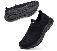 STQ Scarpe Ginnastica Donna Sneakers Senza Lacci Comode Running Tennis Corsa Palestra Camminare Memory Foam Scarpe Nero 40 EU