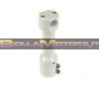 STR-005.01/WH Mozzo per manubrio in alluminio colore bianco AEROX / NITRO