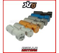 STR-005.03/AL STR8 MOZZO PER MANUBRIO , ALLUMINIO OPACO PEUGEOT SPEEDFIGHT 50CC