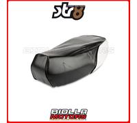 STR-180.36/BW COPRISELLA STR8 NERO / BIANCO MBK BOOSTER PRIMA DEL 2004